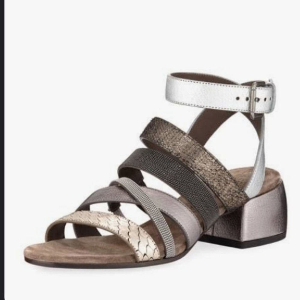 Brunello Cucinelli strappy sandals